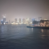 večerní Rotterdam